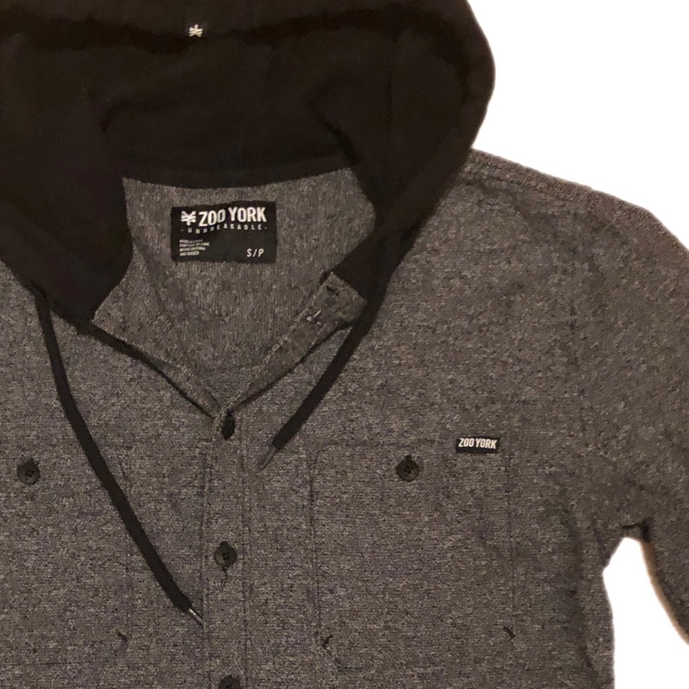 Vintage Zoo York Hooded Shirt